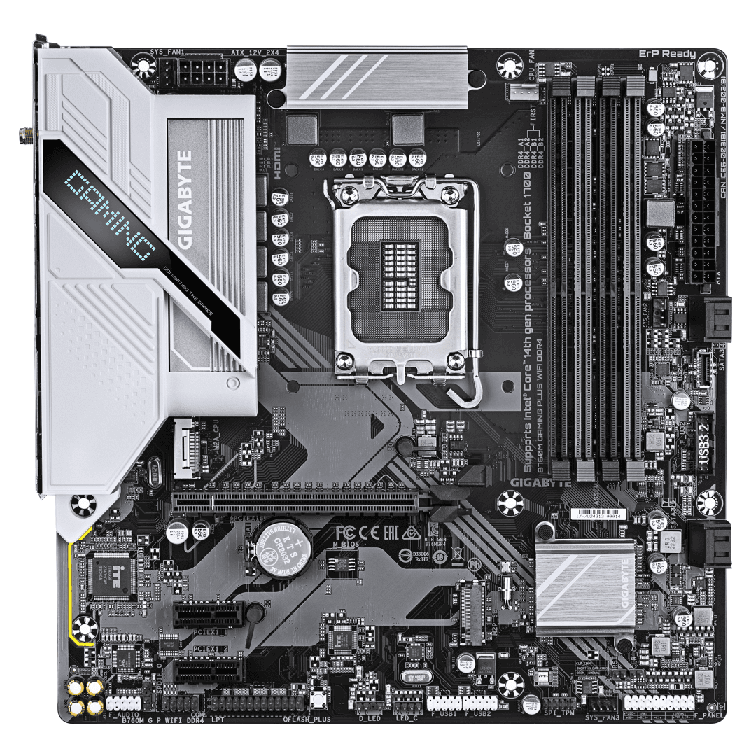 Placa de baza Gigabyte B760M GAMING PLUS WIFI, Socket 1700, - 2