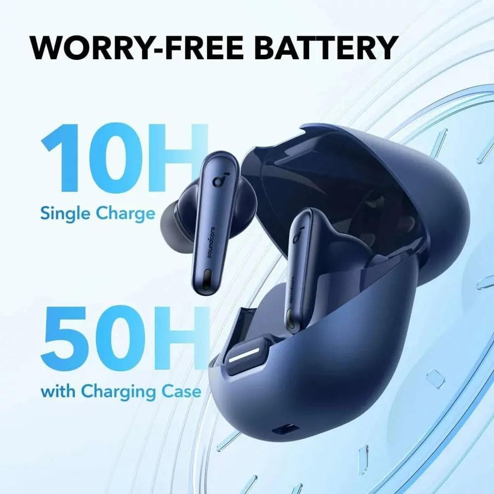 Casti In-ear Anker Soundcore Liberty 4 NC, Wireless, Noise-canceling, Albastru - 2