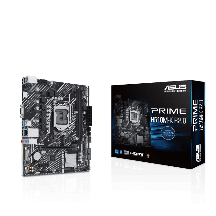 Placa de baza ASUS PRIME H510M-K R2.0, Socket 1200, DDR4,