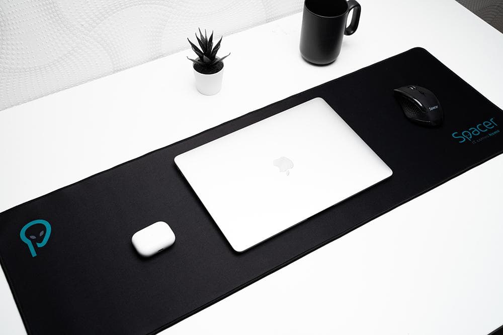MOUSE PAD SPACER SP-PAD-GAME-B-BK, cauciuc si material textil, 900x300x3mm, negru - 4