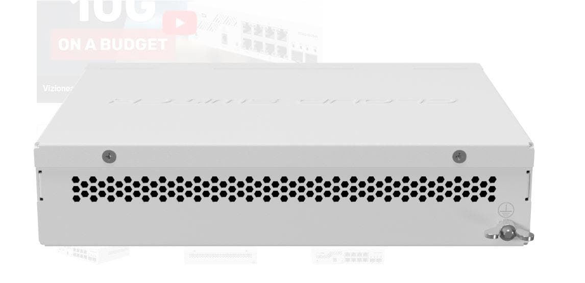MIKROTIK, CSS610-8G-2S+IN 8G, 2 SFP+ Port , Indoor Switch 64kb - 2