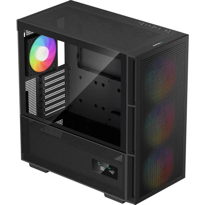 Carcasa DEEPCOOL CH560 DIGITAL, RGB, Mid Tower, Black - 3