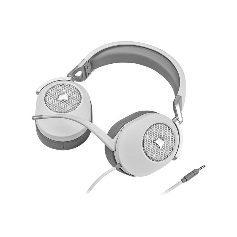 Casti Gaming Head-band Corsair HS65 SURROUND, Wired, Alb - 3