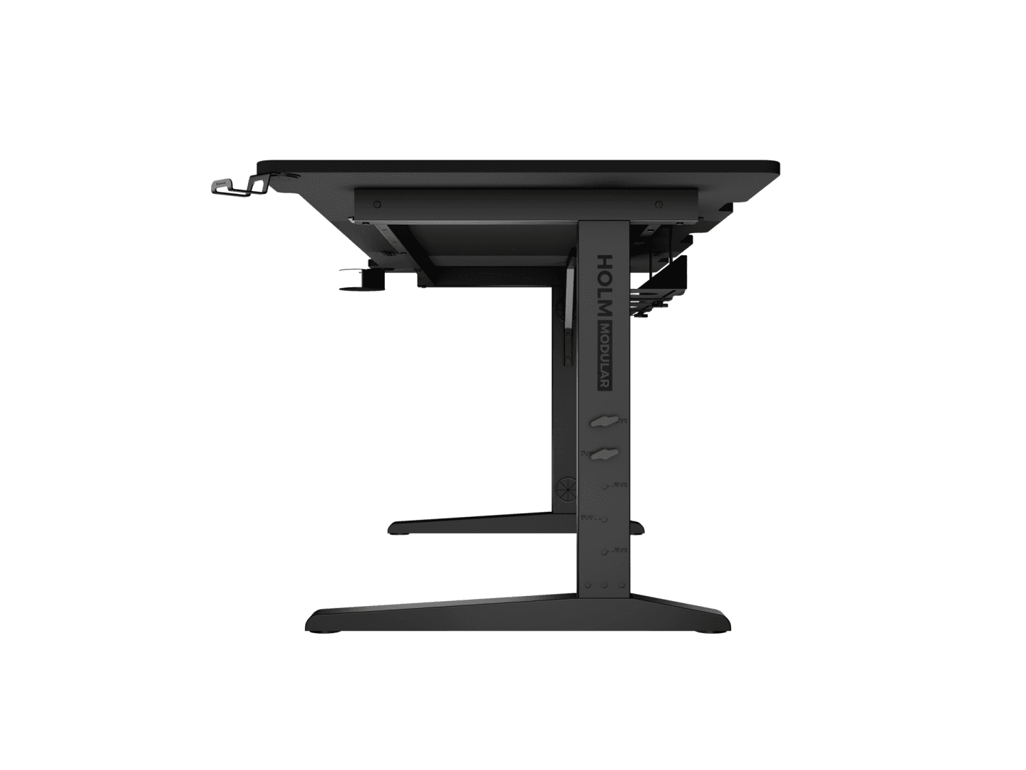 Birou gaming Genesis Holm Modular 160, material lemn/metal, reglabil pe - 8