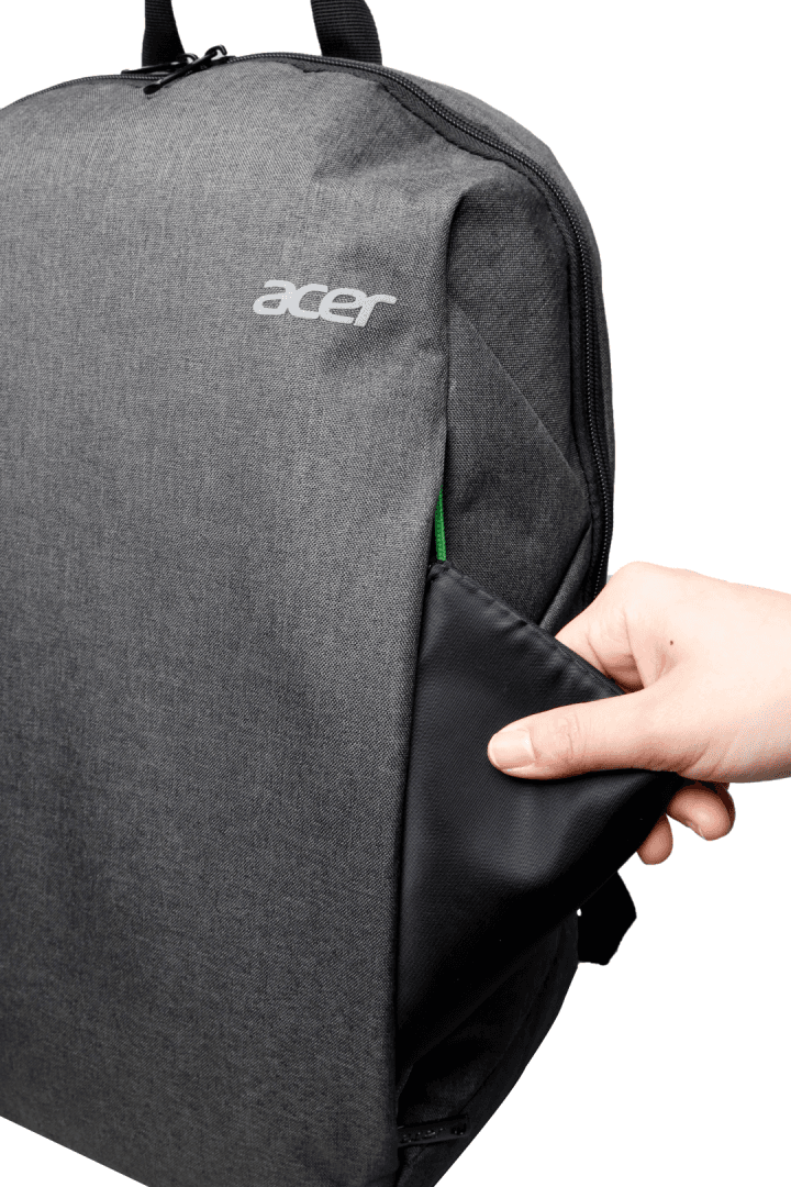 15.6'' ACER URBAN BACKPACK GRAY&GREEN - 12