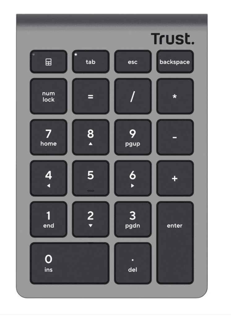 Tastatura Trust numerica wireless Xalax , numar taste 22,