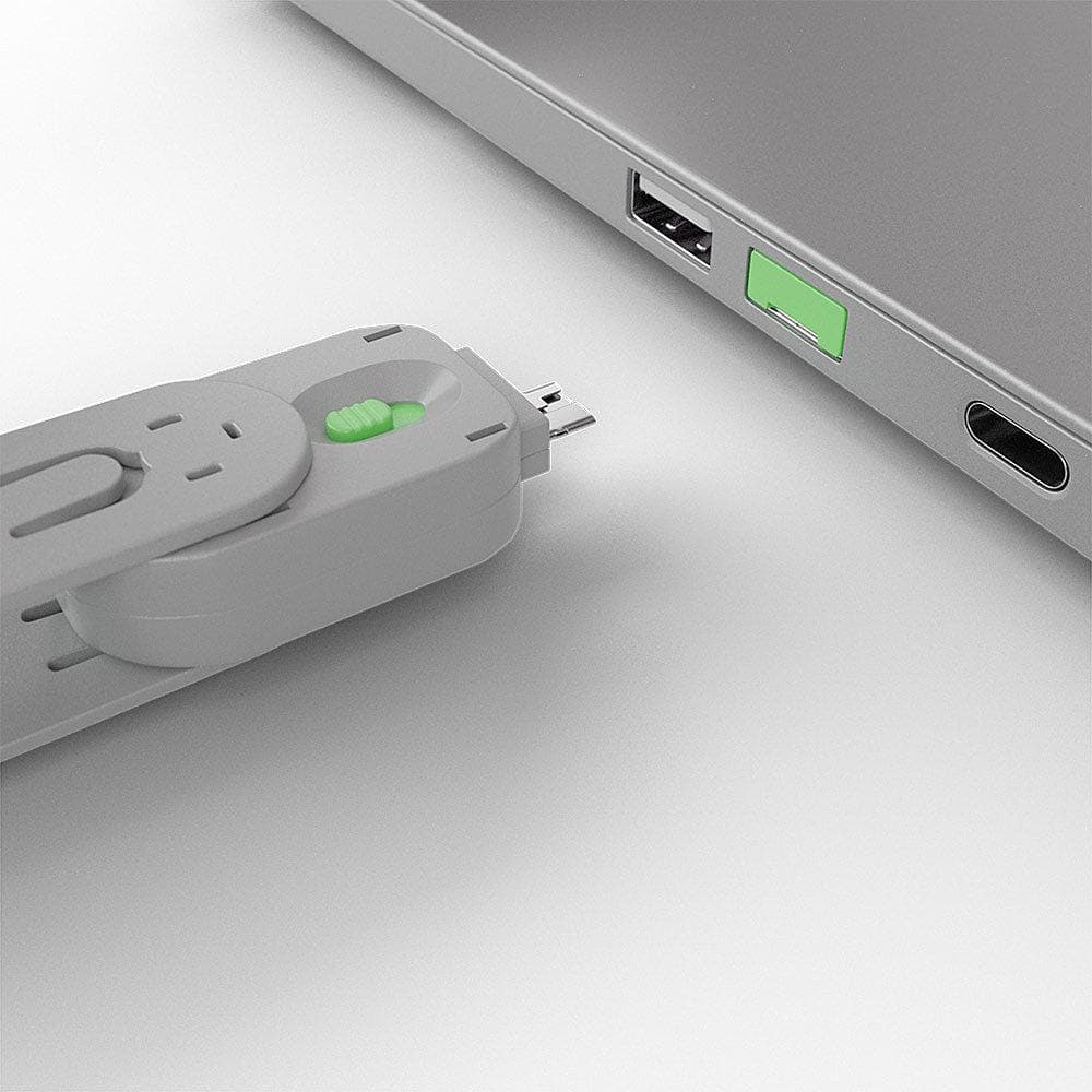 Lindy USB A Port Blocker (fara cheie) Green  Description - 4
