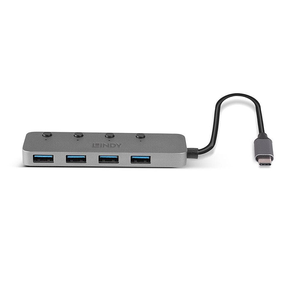 Hub Lindy cu 4 porturi USB 3.2 Gen, - 3