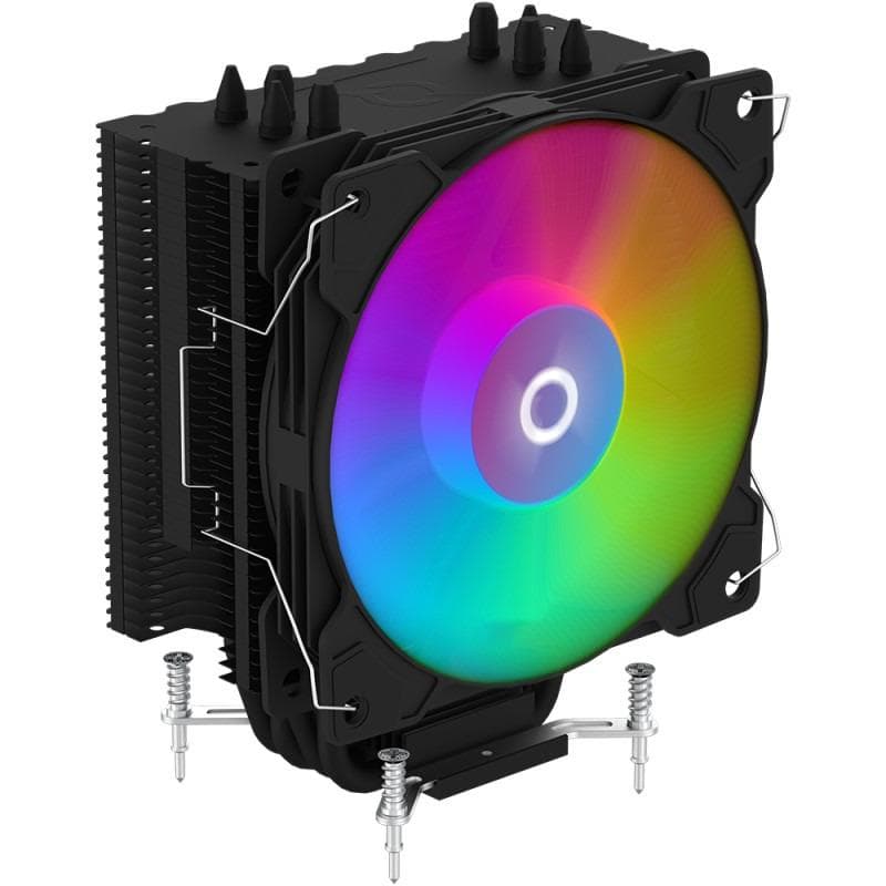 Cooler Procesor AQYRIS URANUS LS 2.0 ARGB NEGRU, dimensiune heatsink - 3