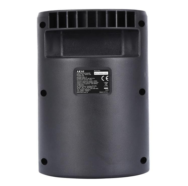 Boxa portabila Akai ABTS-704, Bluetooth 4.2, radio FM, 1x port - 4