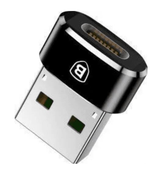 Adaptor Baseus Mini CAAOTG-01, negru - 2
