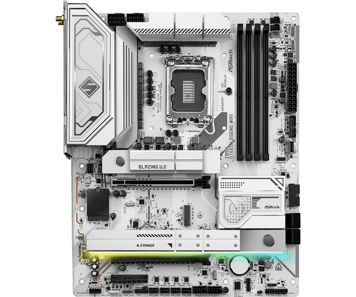 Placa de baza ASRock Z890 Steel Legend WiFi, Socket 1851, - 3