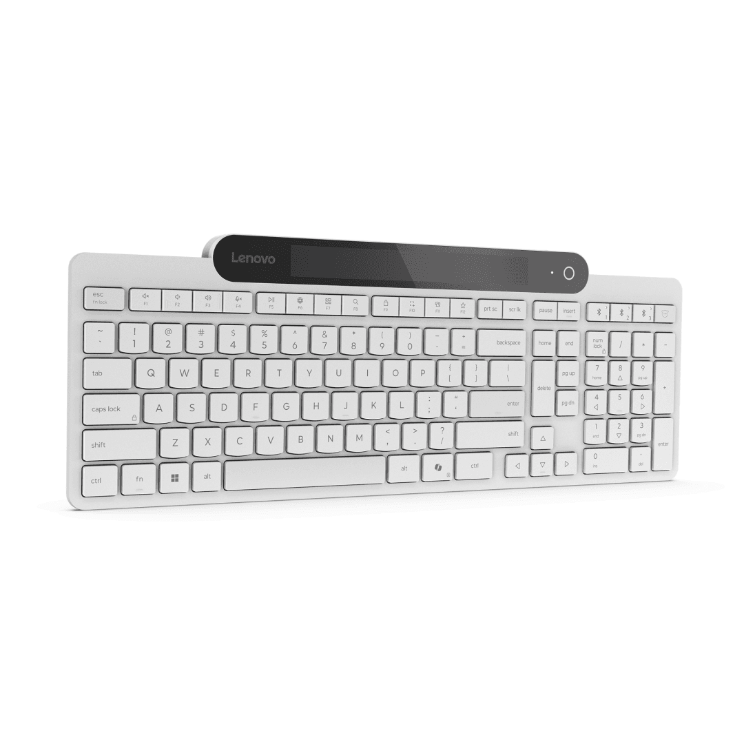 Tastatura Lenovo 800 Self-Charging Bluetooth; reincarcabila cu ajutorul luminii ambientale, - 11