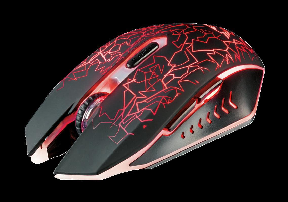 Mouse Trust GXT 107 Izza, Wireless Gaming, negru - 3