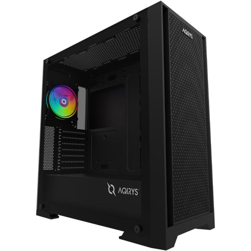 Carcasa AQIRYS Avior, RGB, Mid Tower, Black - 13