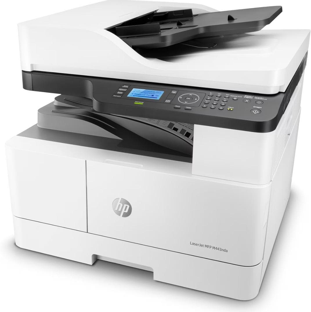 Multifunctional laser mono HP LaserJet MFP M443NDA Format: A3, Functii: - 3