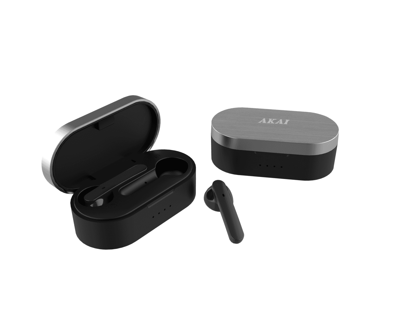 Casti In-ear AKAI BTE-J10B, Fara Fir, Negru - 3