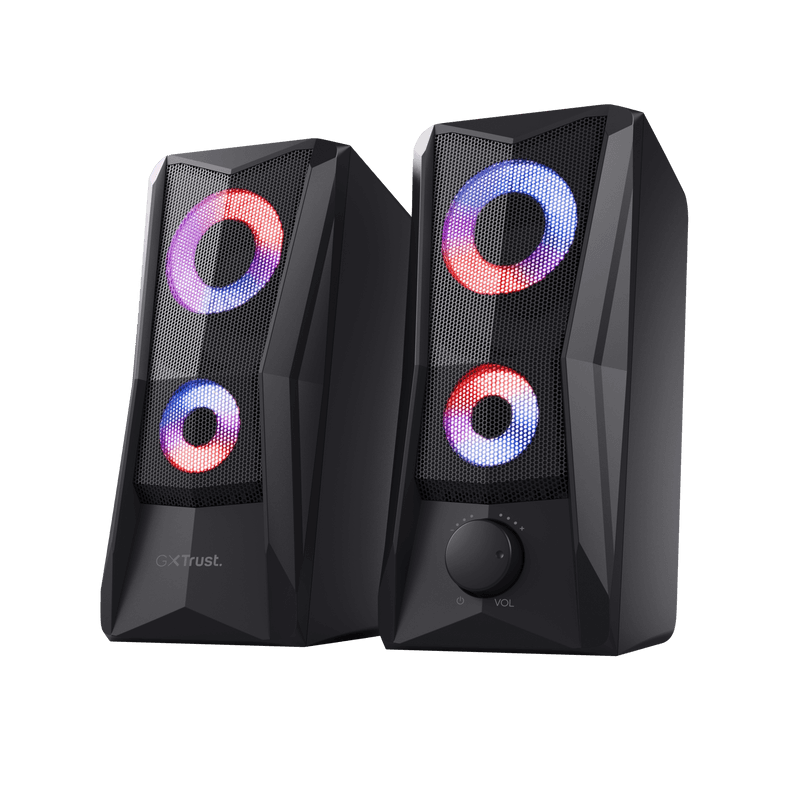 Boxe Trust GXT 606 Javv, iluminare RGB LED, putere maxima