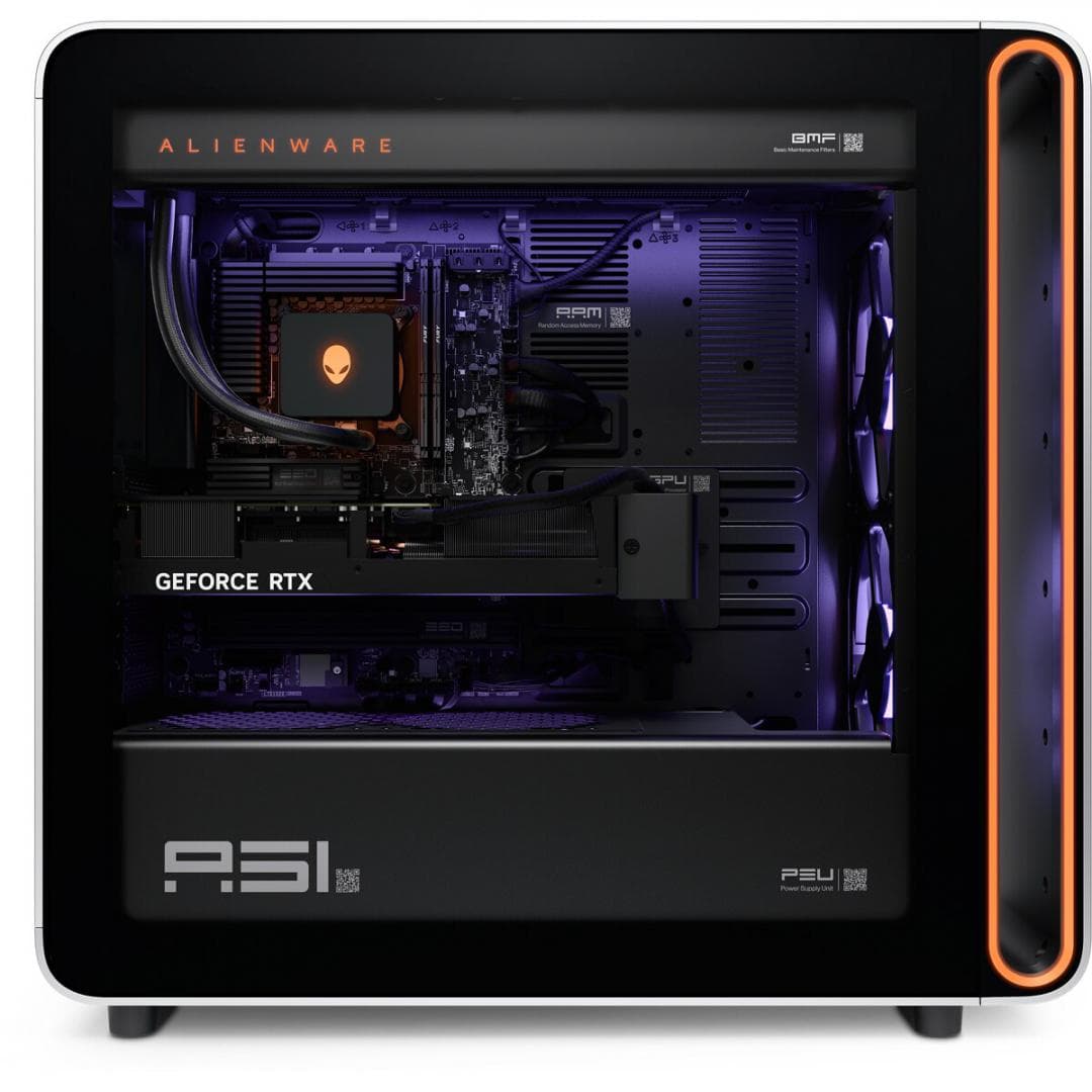 Desktop GamingDELLAWA51R96415090W11P cu procesor AMD AMD Ryzen 9 9950X3D pana - 5