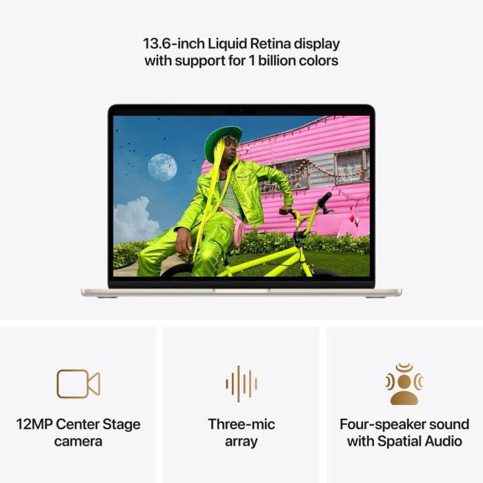 MacBook Air 13.6" Retina/Apple M5 (CPU 10-core, GPU 10-core, NeuralEngine16-core)/24GB/1TB - 7
