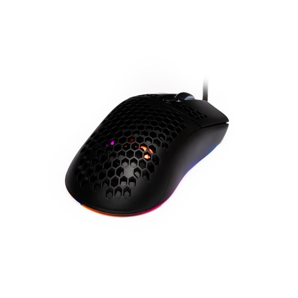 MOUSE Spacer Gaming SPGM-ALIEN-LIGHT, cu fir, USB, optic, 6.400 dpi, - 3