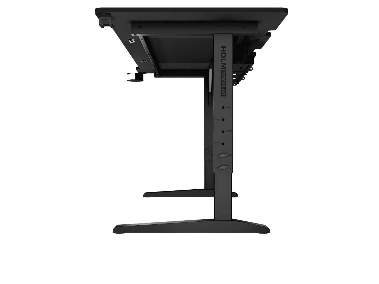 Birou gaming Genesis Holm Modular 180, material lemn/metal, reglabil pe - 4