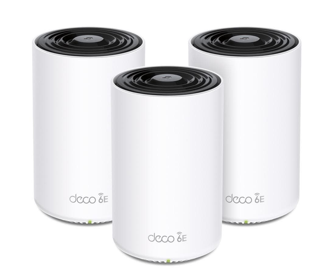 TP-Link AXE5400 home mesh Wi-Fi 6E System, Tri-Band, Deco XE75(3-pack);