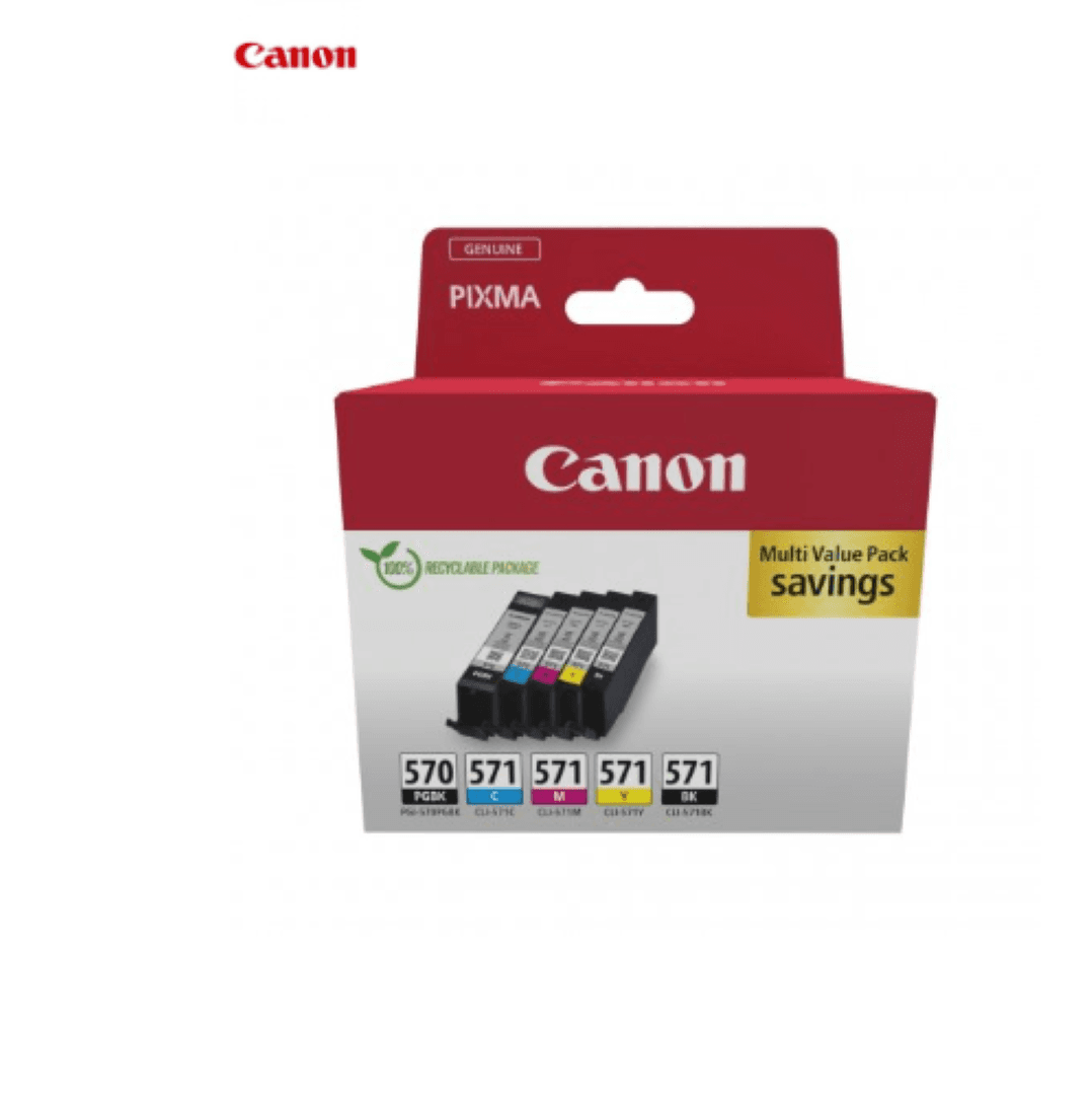 Canon pachet cartuse cearneala PG-570/CL-571 Multipack, capacitate  black (7ml),