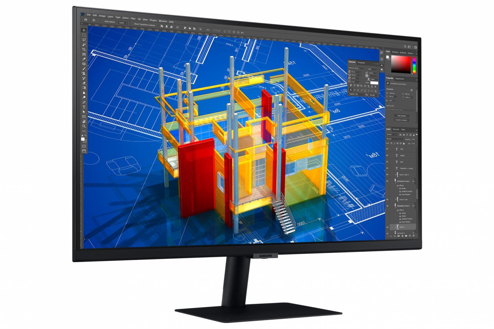 Monitor Samsung 27" LS27A700NWPXEN - 19