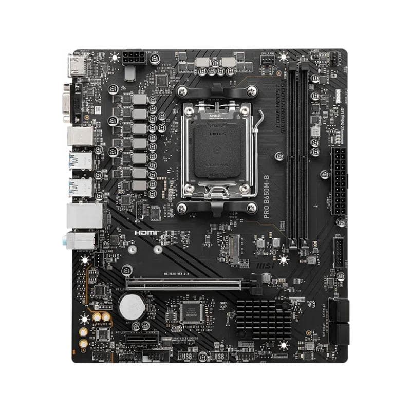 Placa de baza MSI PRO B650M-B, Socket AM5, DDR5, Micro-ATX - 3