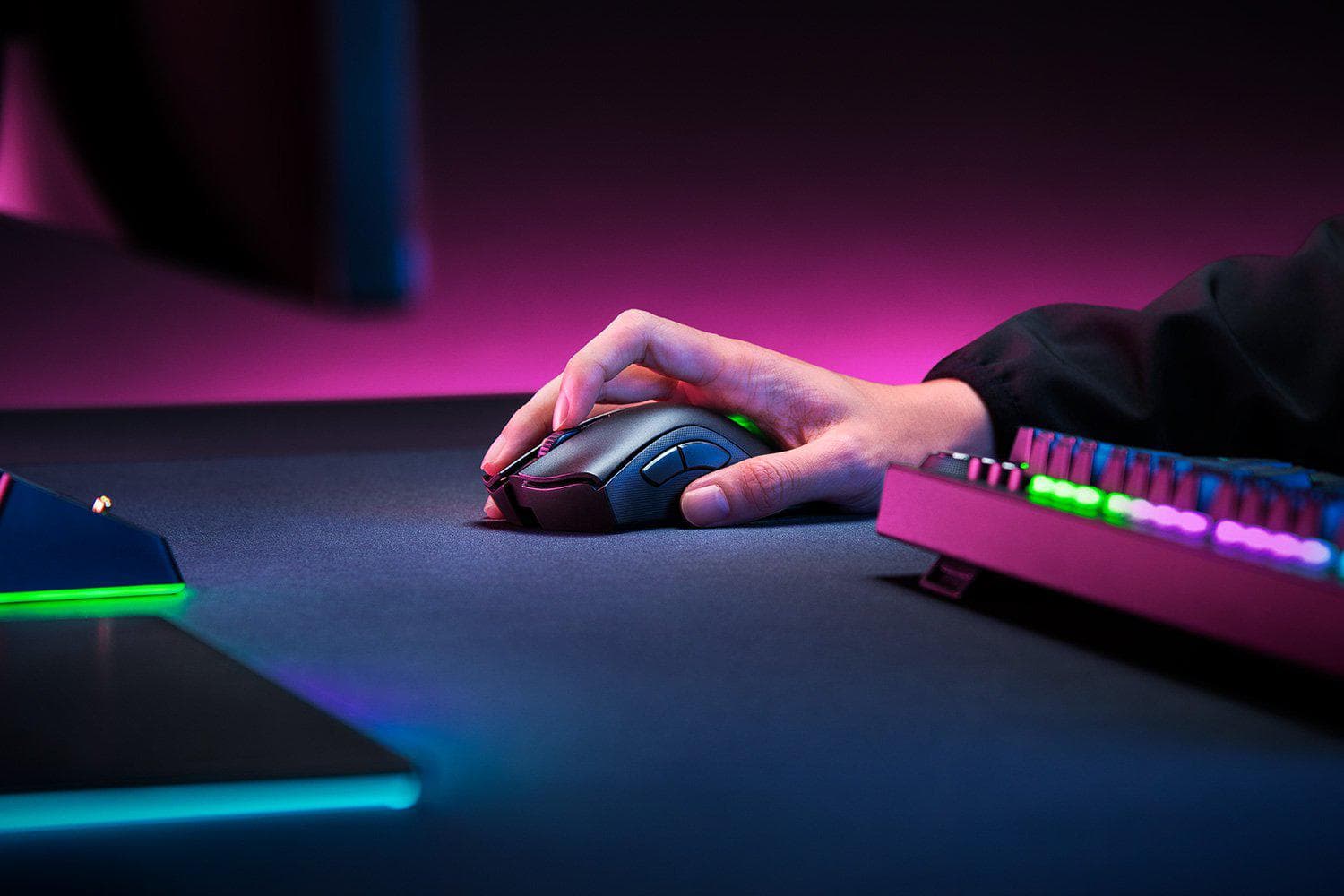 Mouse Razer DeathAdder V2 Pro, Ergonomic Gaming, negru - 5