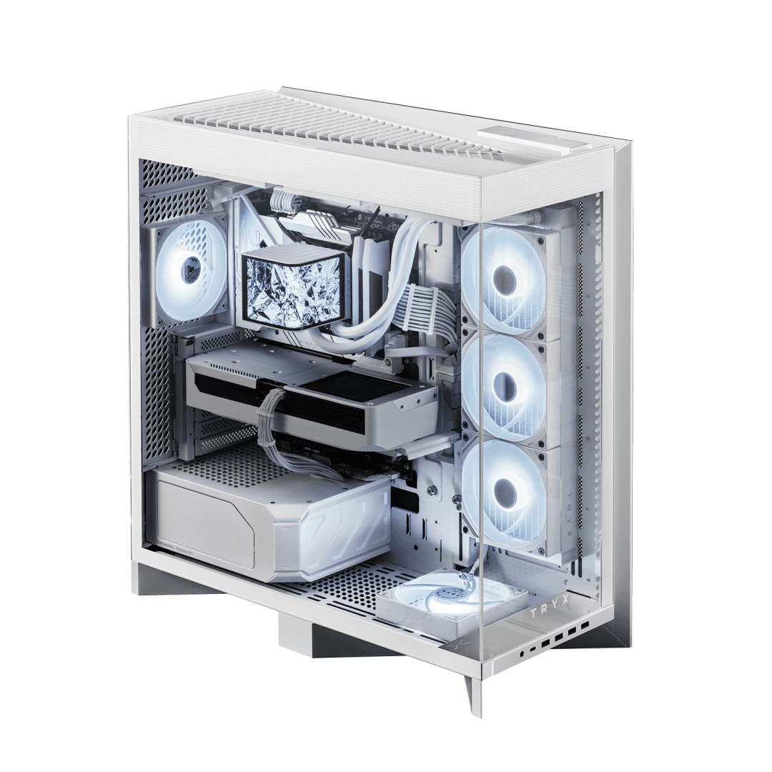 Carcasa TRYX LUCA L70, Mid Tower, White - 2