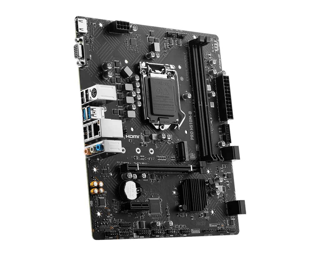 Placa de baza MSI PRO H510M-B, Socket 1200, DDR4, Micro-ATX - 3