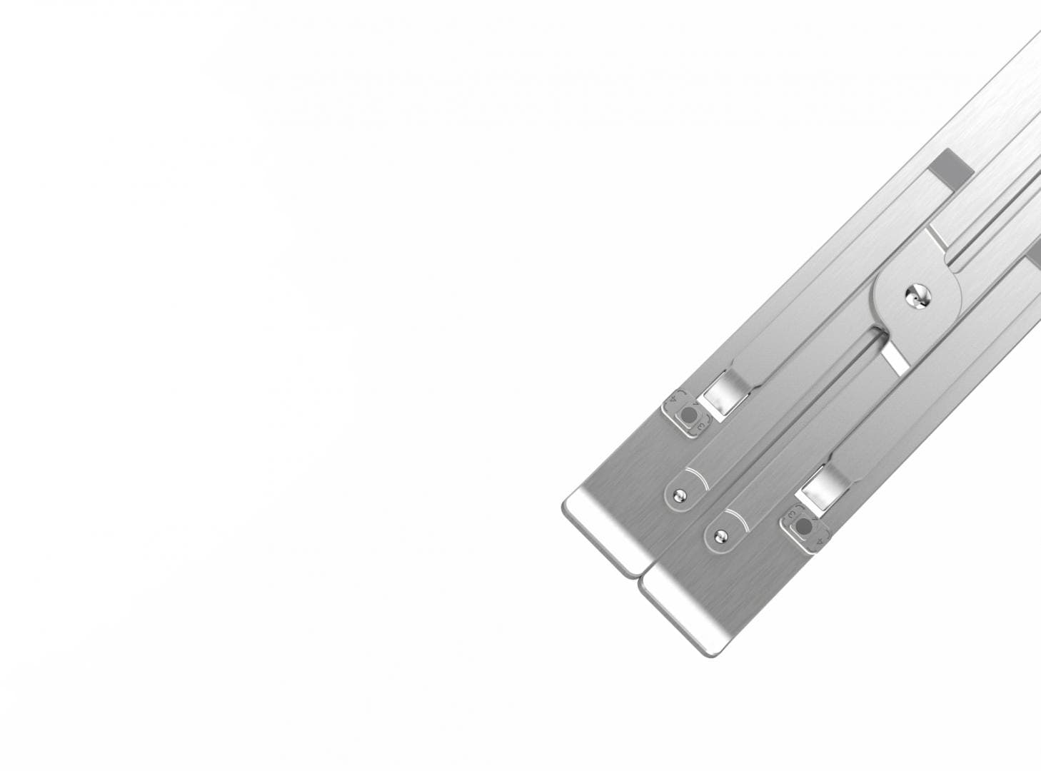 Suport laptop Serioux, SRXNCPU2, material aluminiu, dimensiune deschisă: 190x250x4mm,dimensiune pliată: - 8