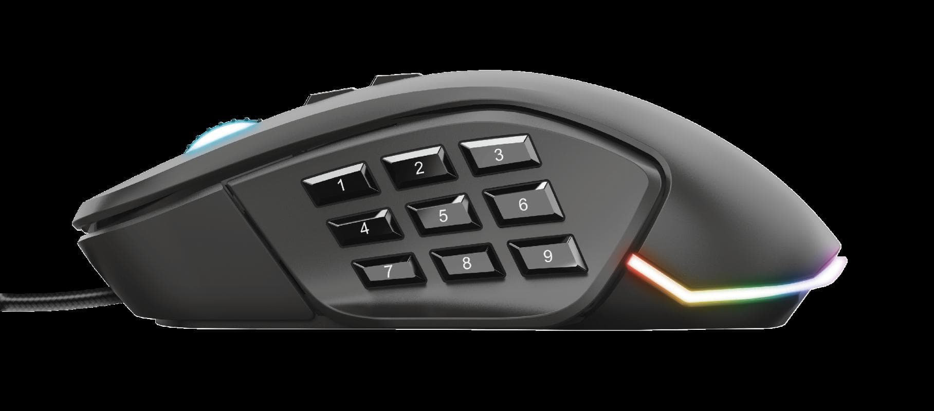 Mouse Trust GXT 970, Gaming Mouse, negru - 6
