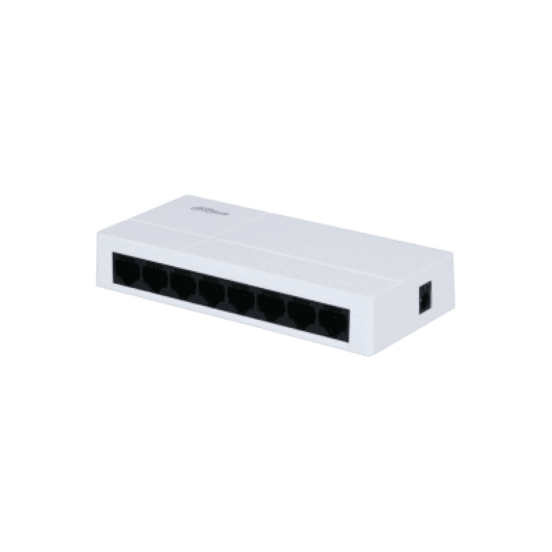 Switch Dahua 8 porturi Gigabit, PFS3008-8GT-L, Interfata: 8 x 10/100/1000, - 2