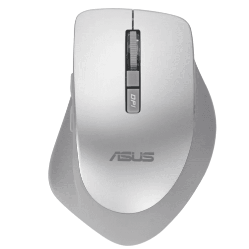 Mouse wireless ASUS WT425 (PN 90XB0280-BMU0L0), culoare Silver, rezoluţie 1000/1600 - 2