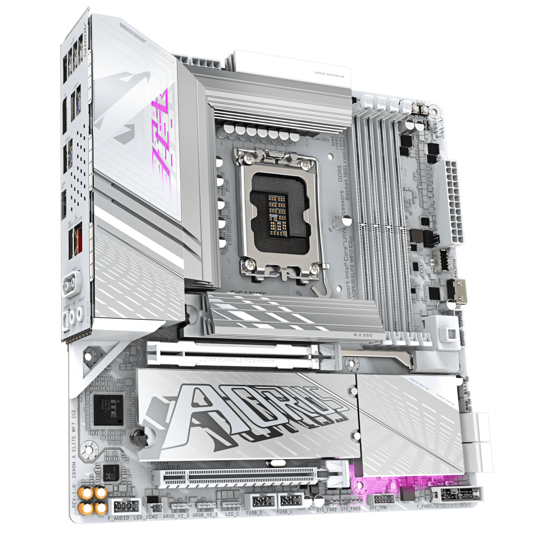 Placa de baza Gigabyte Z890M AORUS ELITE WIFI7 ICE, Socket - 3