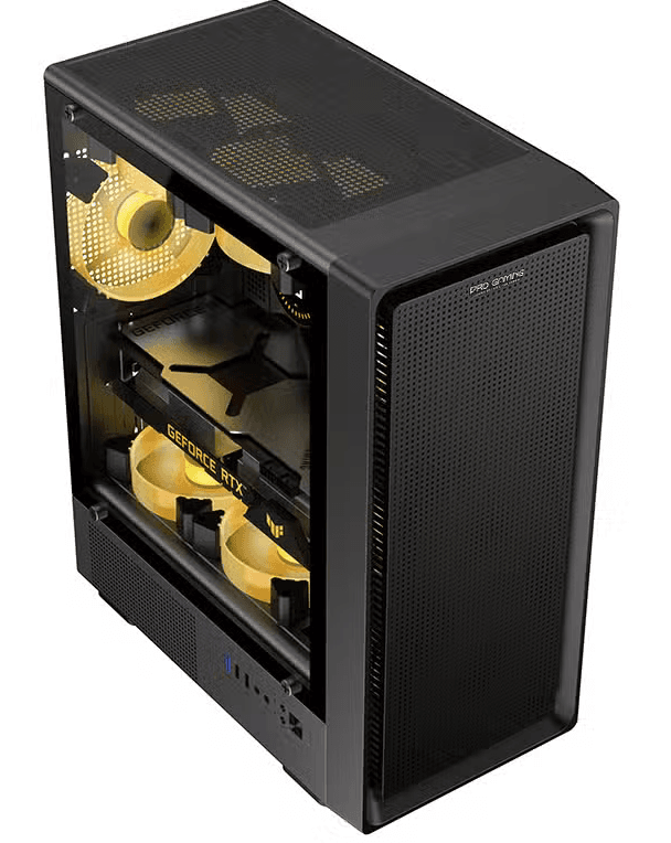 Carcasa PRO GAMING VISION, RGB, Mid Tower, Black - 2