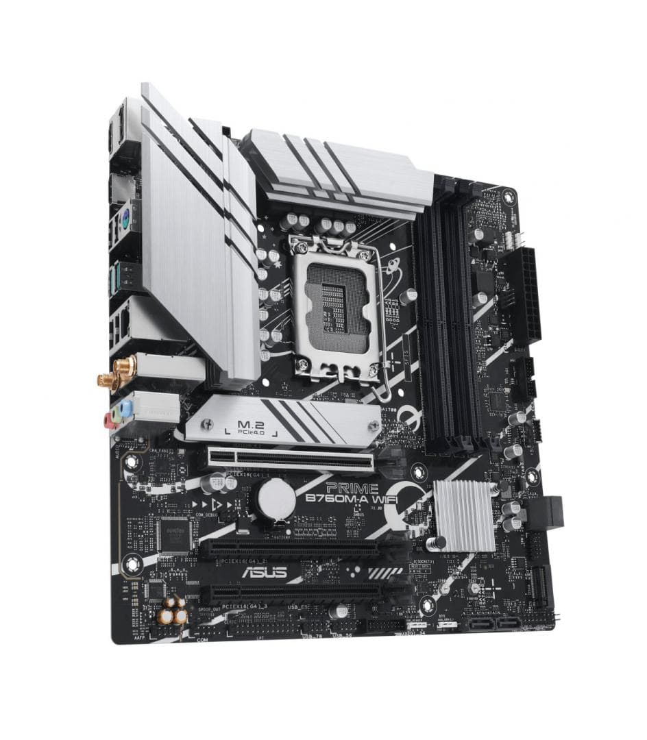 Placa de baza ASUS PRIME B760M-A WIFI, Socket 1700, DDR5, - 2