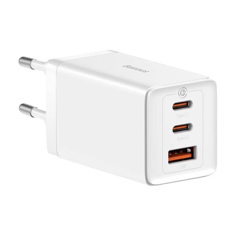 Incarcator retea Baseus GaN5 PRO, Quick Charge 65W, 2 porturi
