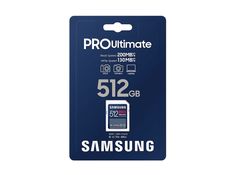 Card de Memorie SDXC Samsung PRO ULTIMATE 512GB UHS1 W/AD - 2