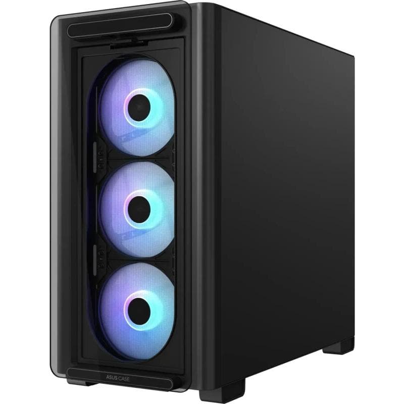 Carcasa ASUS A23 PLUS TG ARGB, Mid Tower, Black - 2