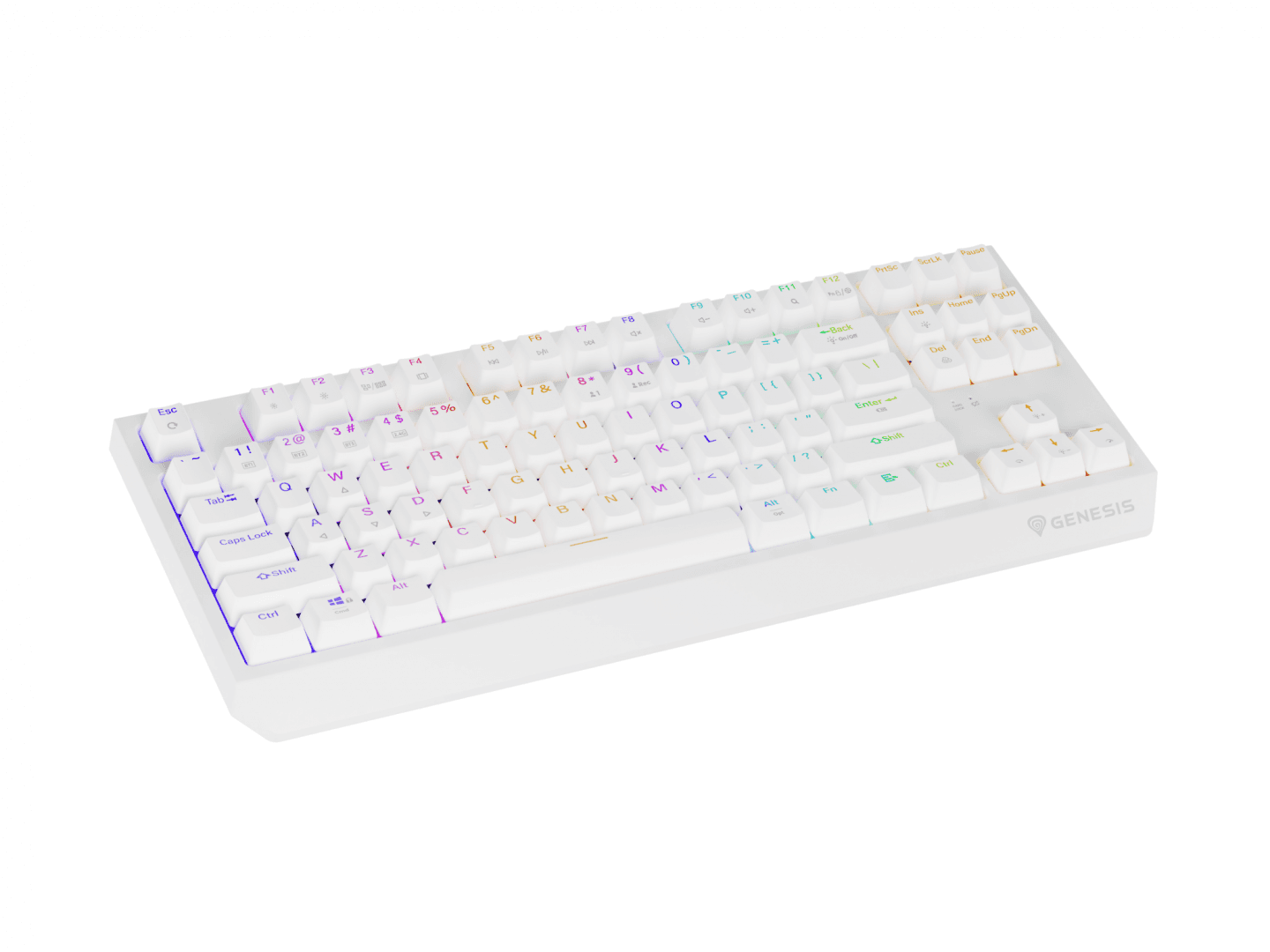 Tastatura gaming mecanica wireless Genesis Thor 230 TKL, iluminare RGB, - 9