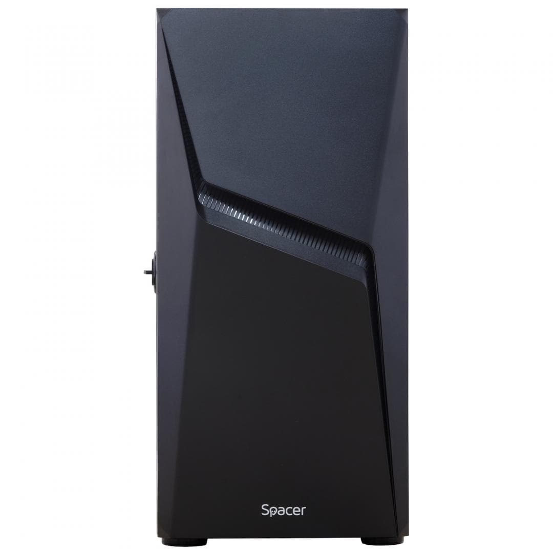 Carcasa SPACER SPGC-THUNDER, RGB, Mid Tower, Black - 3