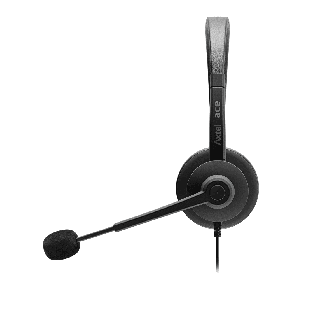 Casti Head-band AXTEL AXH-ACEUCM, Wired, Noise-canceling, Negru - 3