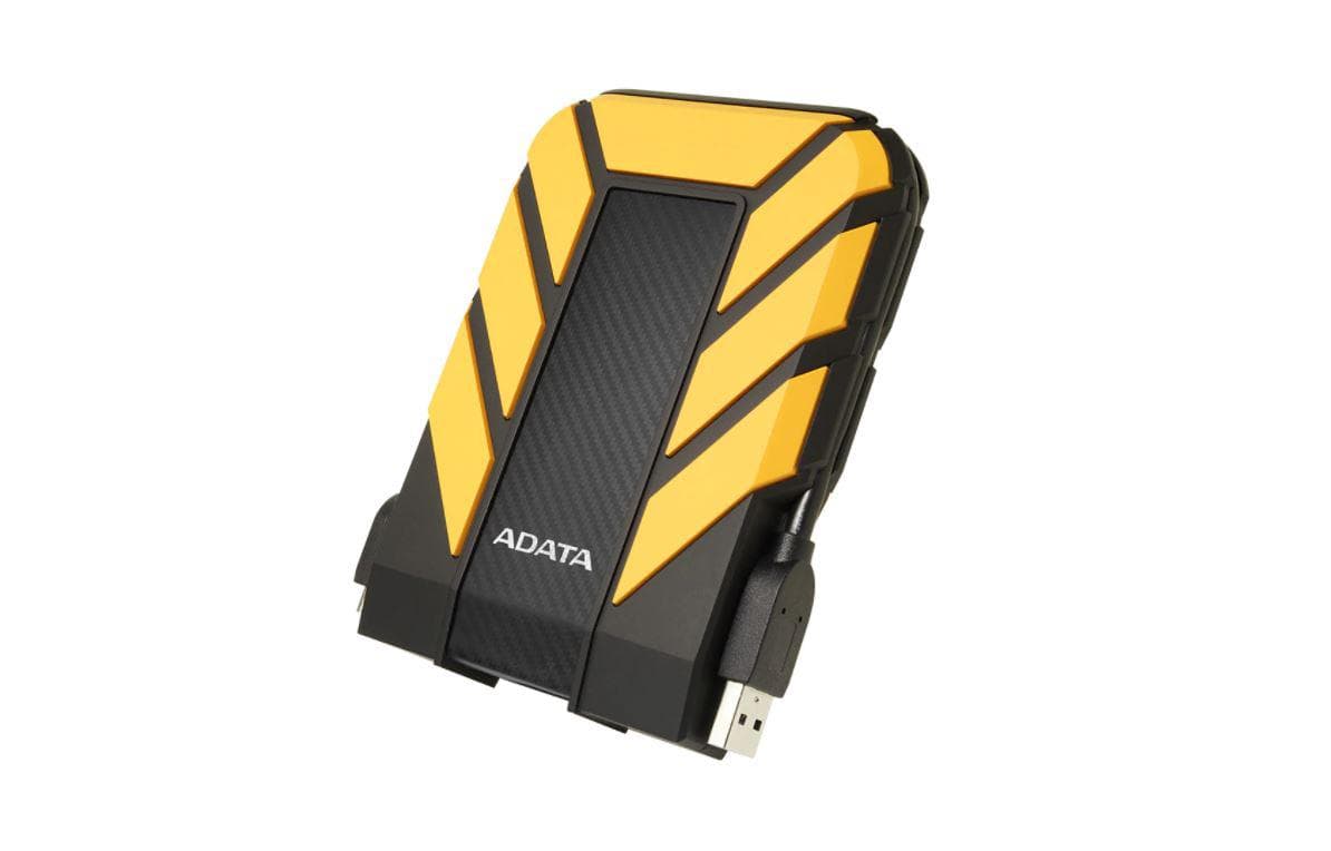 HDD Extern Adata HD710 Pro, 2TB, Galben, USB 3.1 - 2