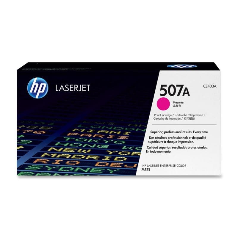 Toner HP CE403A, magenta, 6 k, Color LaserJet Pro 500