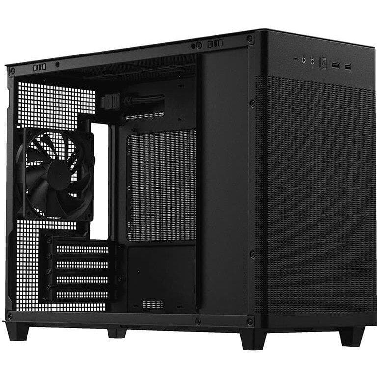 Carcasa ASUS AP201 MicroATX, Mini Tower, Black - 3