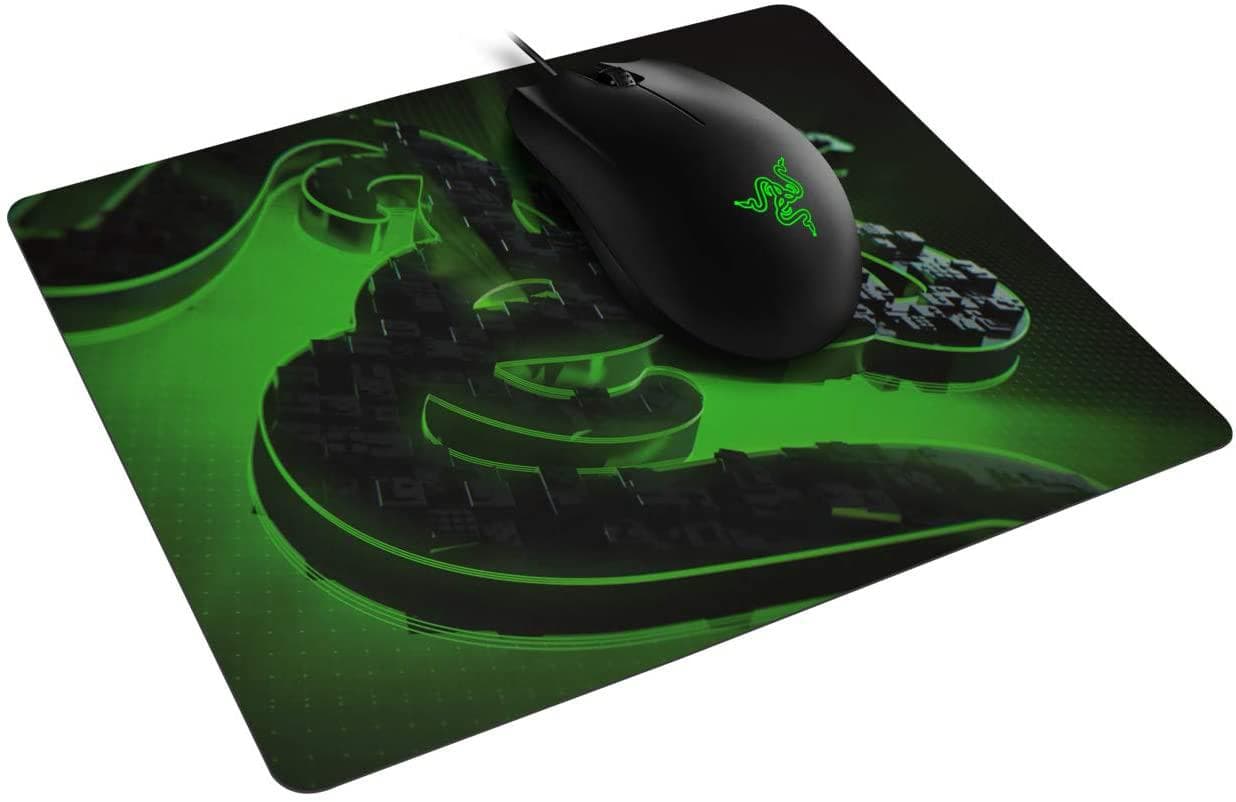 Mouse Gaming Razer Abysus Lite, Goliathus Mobile Construct Edition, negru - 3